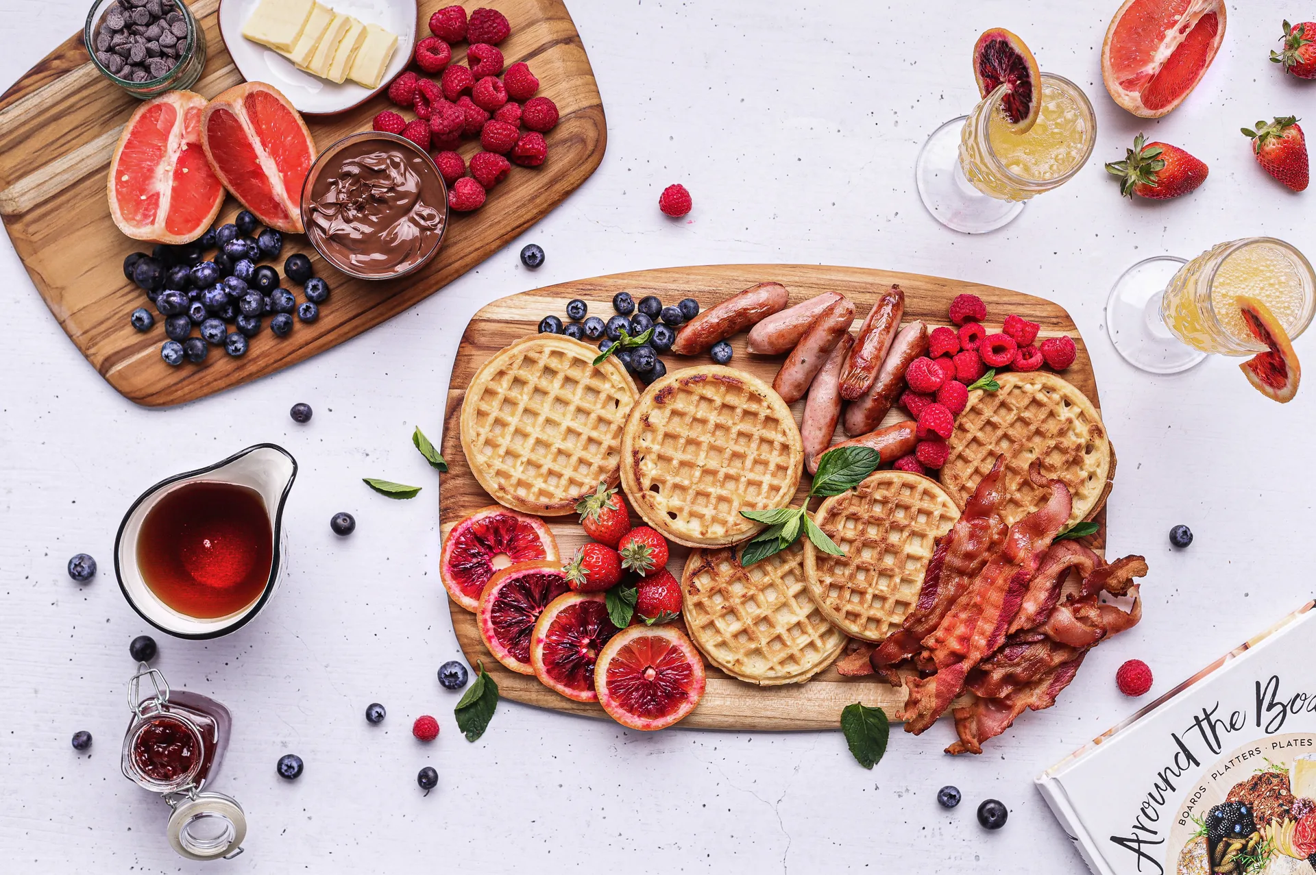 Elegant Rectangle Serving skjærebrett 204, L Teakhaus