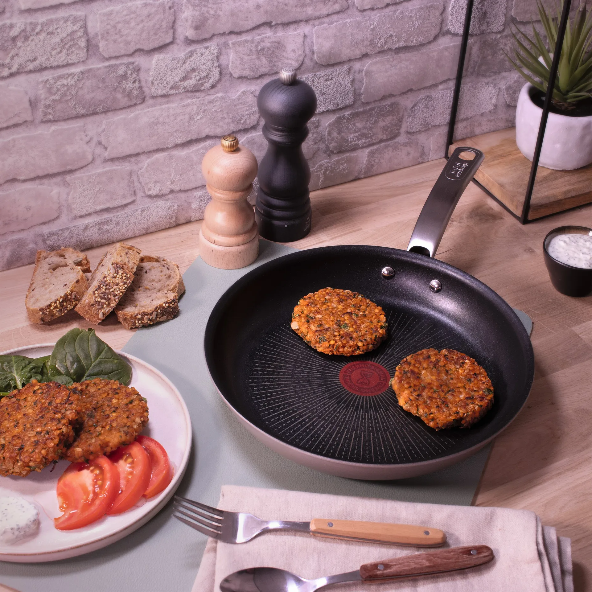 Impact stekepanne, Ø 24 cm Tefal