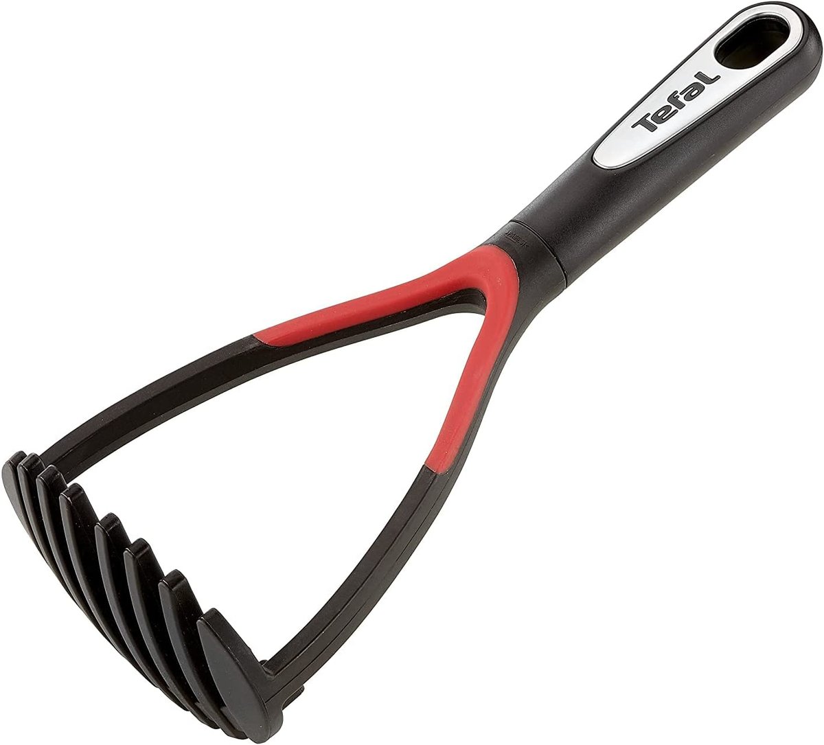 Tefal Ingenio potetpresse 32 cm Svart-rd | Skandinavisk Design | Hvitløkspresser & Potetpresser | Svart