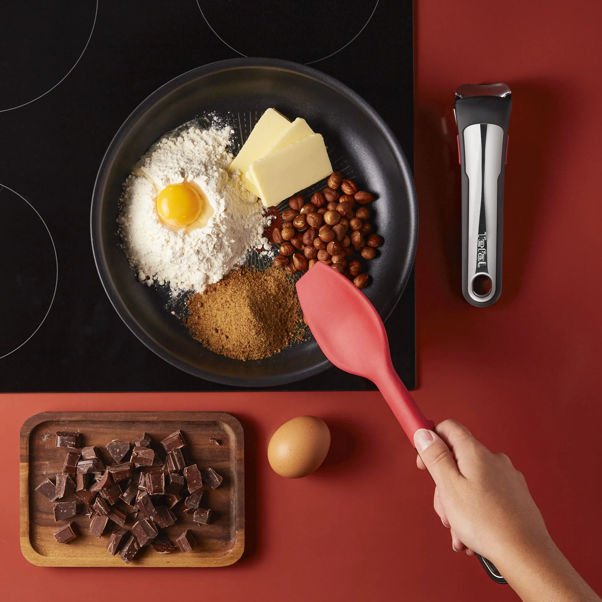 Ingenio Unlimited ON kasserollesett, 4 deler Tefal
