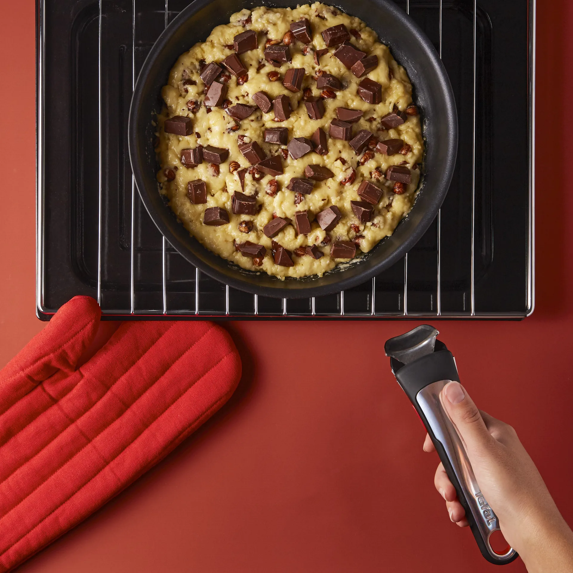 Ingenio Unlimited ON stekepanne- og kasserollesett, 13 deler Tefal