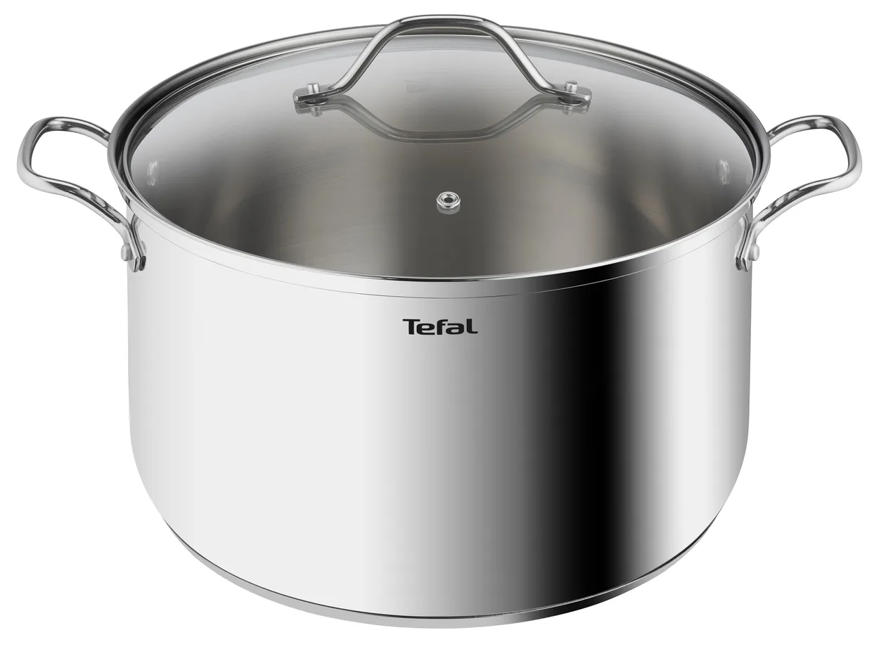 Tefal Intuition gryte 30 cm 10 l Rustfritt stål | Skandinavisk Design | Gryter | Sølv