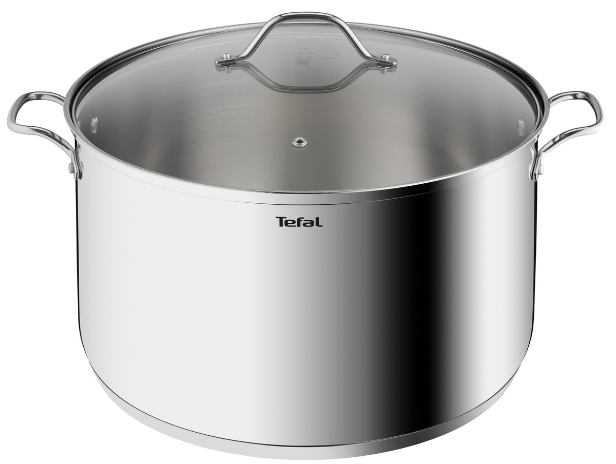 Tefal Intuition gryte 36 cm 20,3 l Rustfritt stål | Skandinavisk Design | Gryter | Sølv