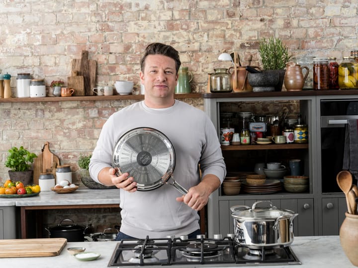 Jamie Oliver Cook's Classics kasserollesett 7 deler - Rustfritt stål - Tefal