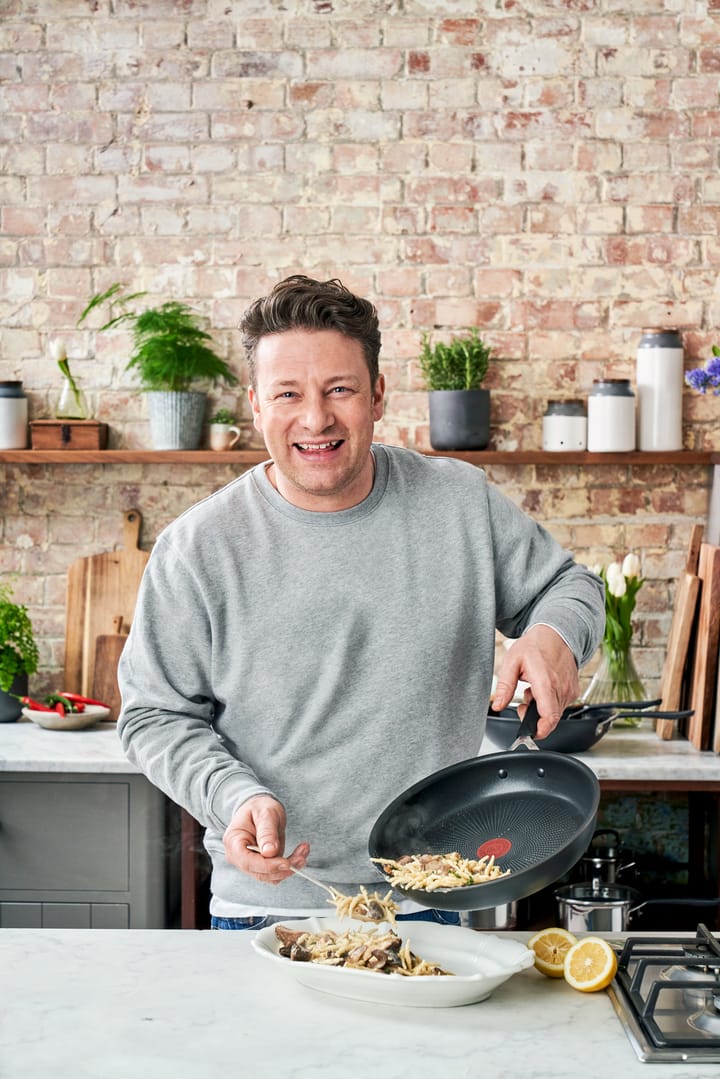 Jamie Oliver Quick &amp; Easy stekepanne hard anodised - 28 cm - Tefal