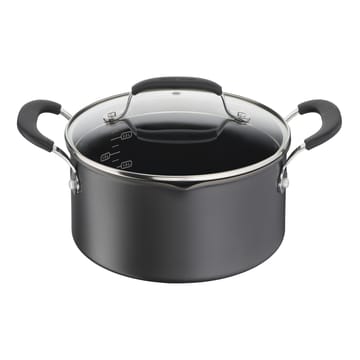 Jamie Oliver Quick & Easy kasserollesett 6 deler - Hardt anodised aluminium - Tefal