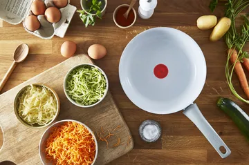 Natural chef stekepannesett grå - 2 deler - Tefal