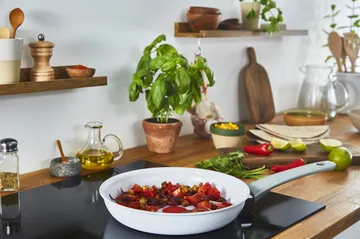 Natural chef stekepannesett grå - 2 deler - Tefal