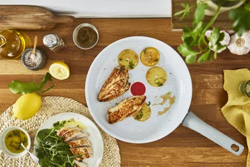 Natural chef stekepannesett grå - 2 deler - Tefal