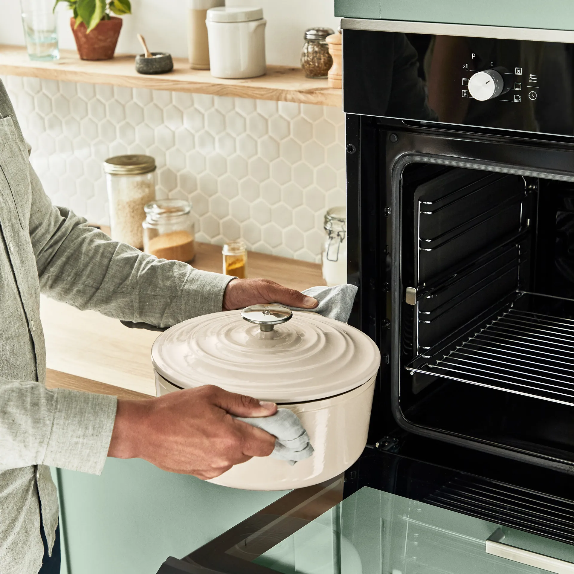 Tefal LOV rund gryte 5 l, Beige Tefal