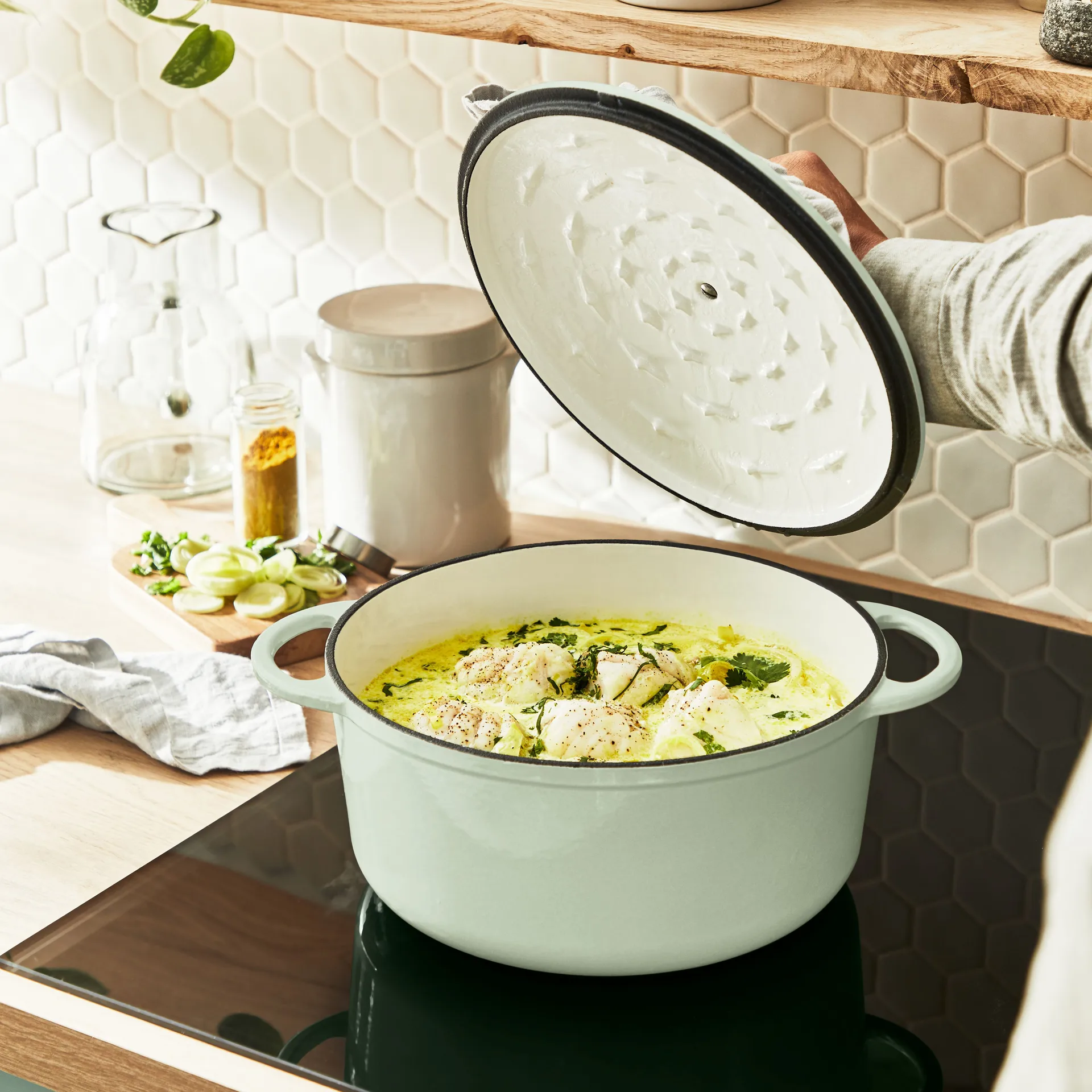 Tefal LOV rund gryte 5 l, Grønn Tefal