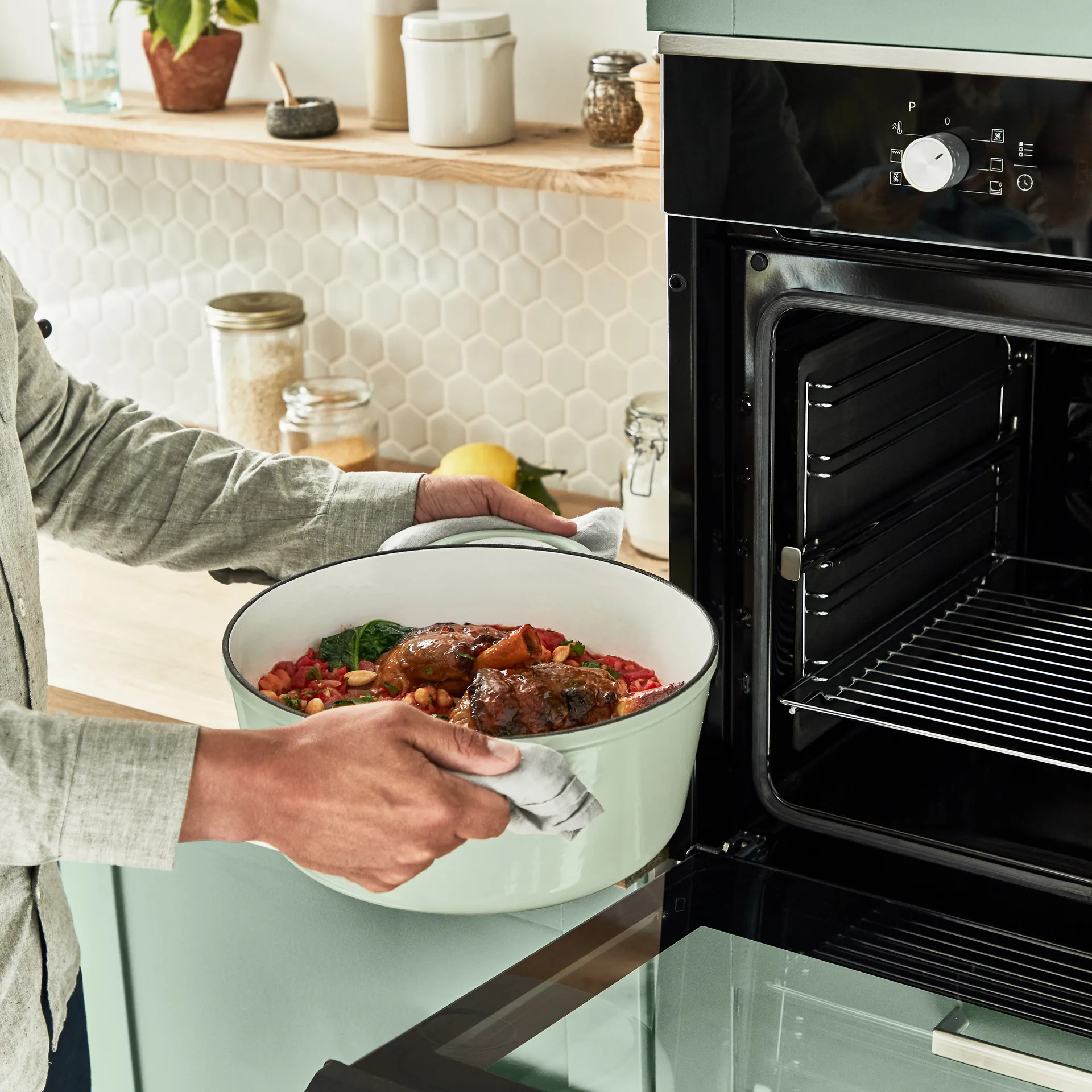 Tefal LOV rund gryte 7,4 l, Grønn Tefal
