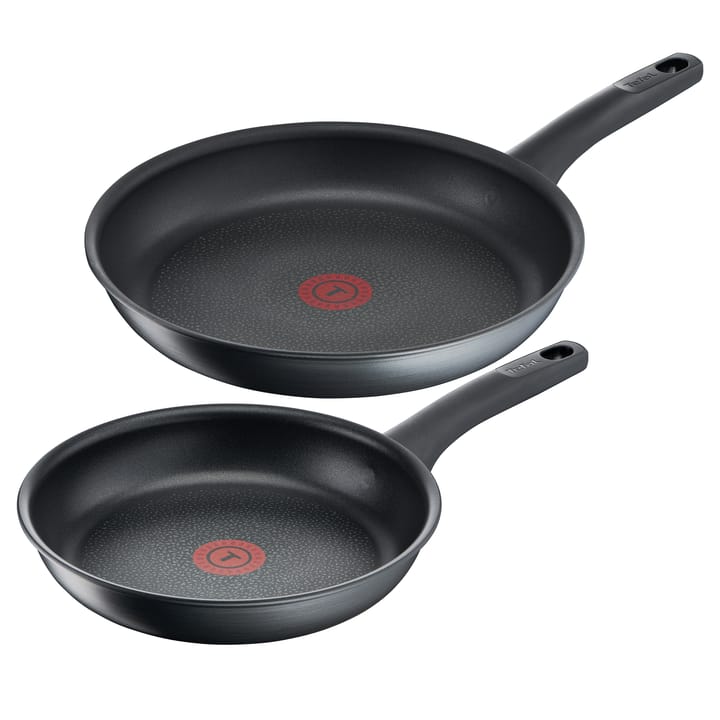Titanium Fusion stekepanne sett - 24+28 cm - Tefal