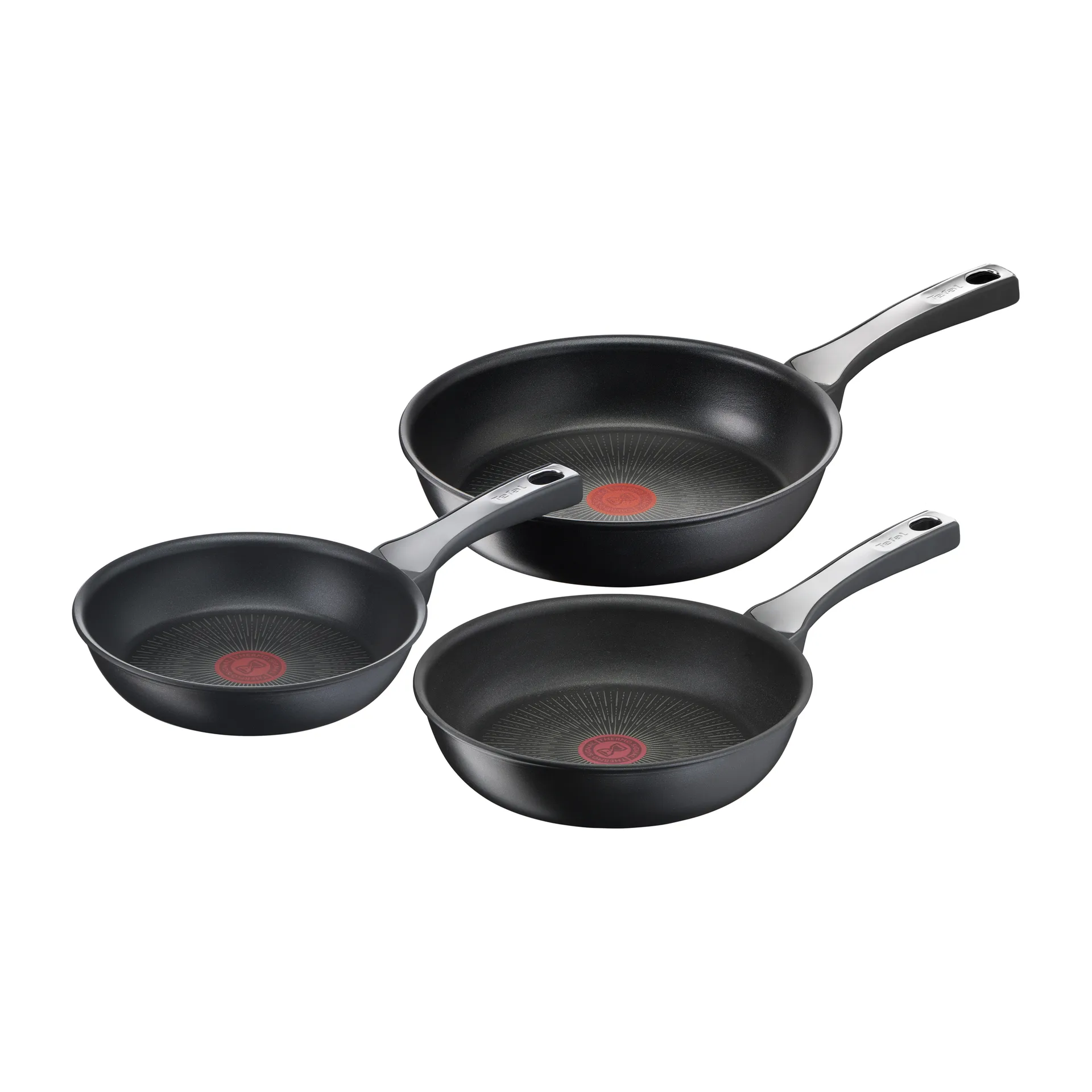 Unlimited ON stekepannesett, 3 deler Tefal