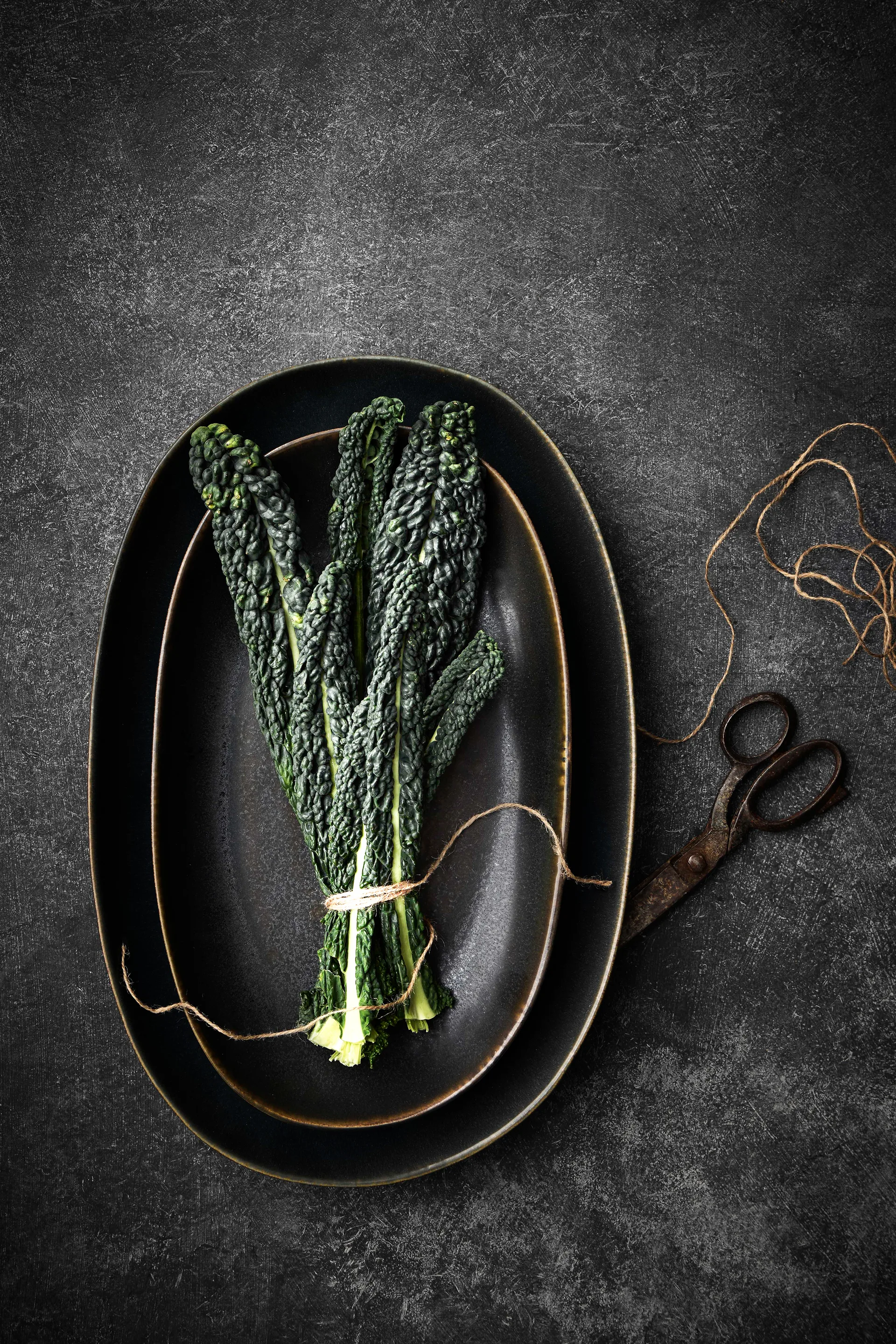 Bastia serveringsfat large 28 x 43 cm, Sort Tell Me More