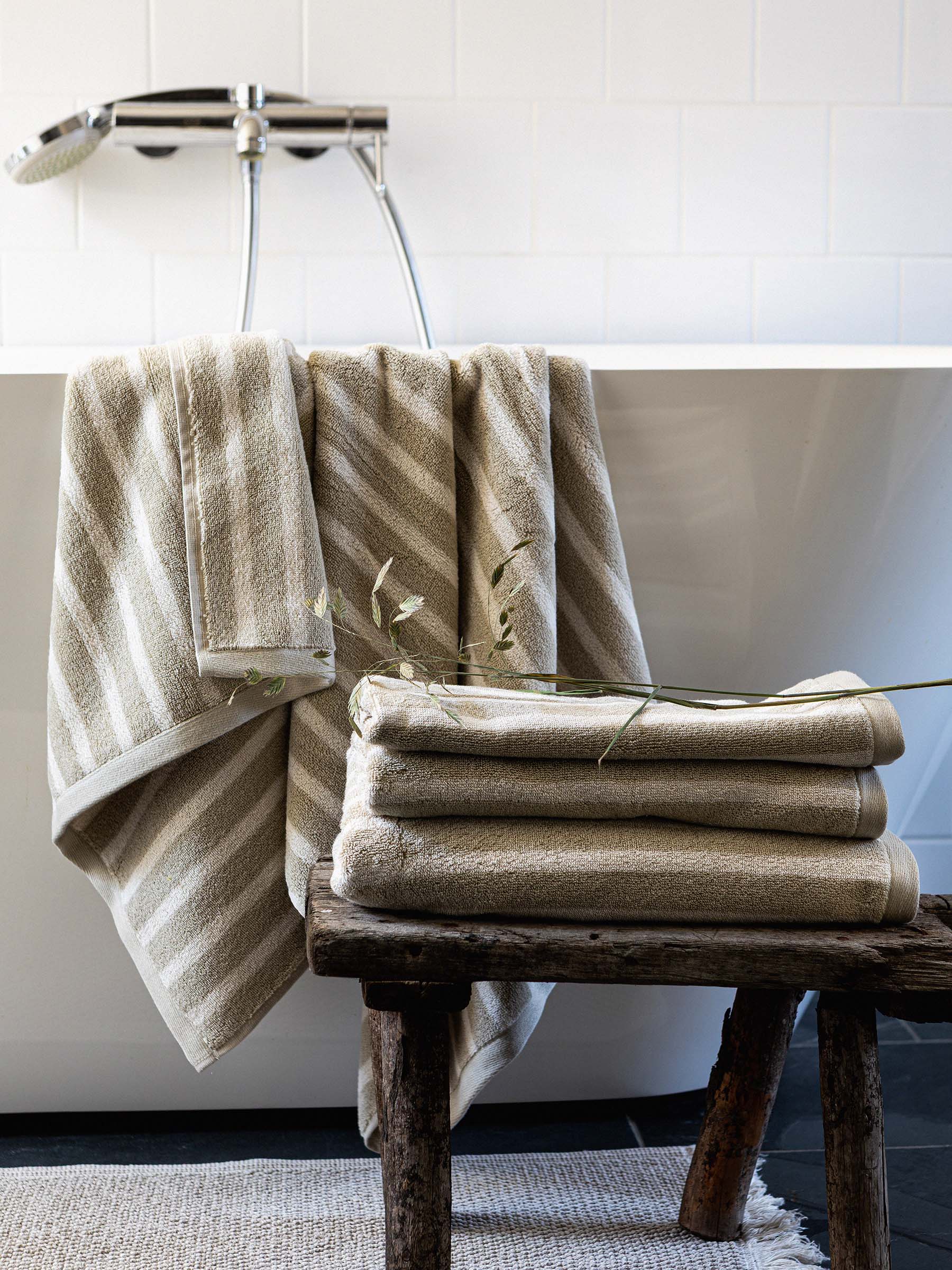 Bonnie håndkle 50x70 cm, Beige Tell Me More