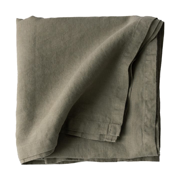Bordduk lin 175x175 cm - Olive - Tell Me More