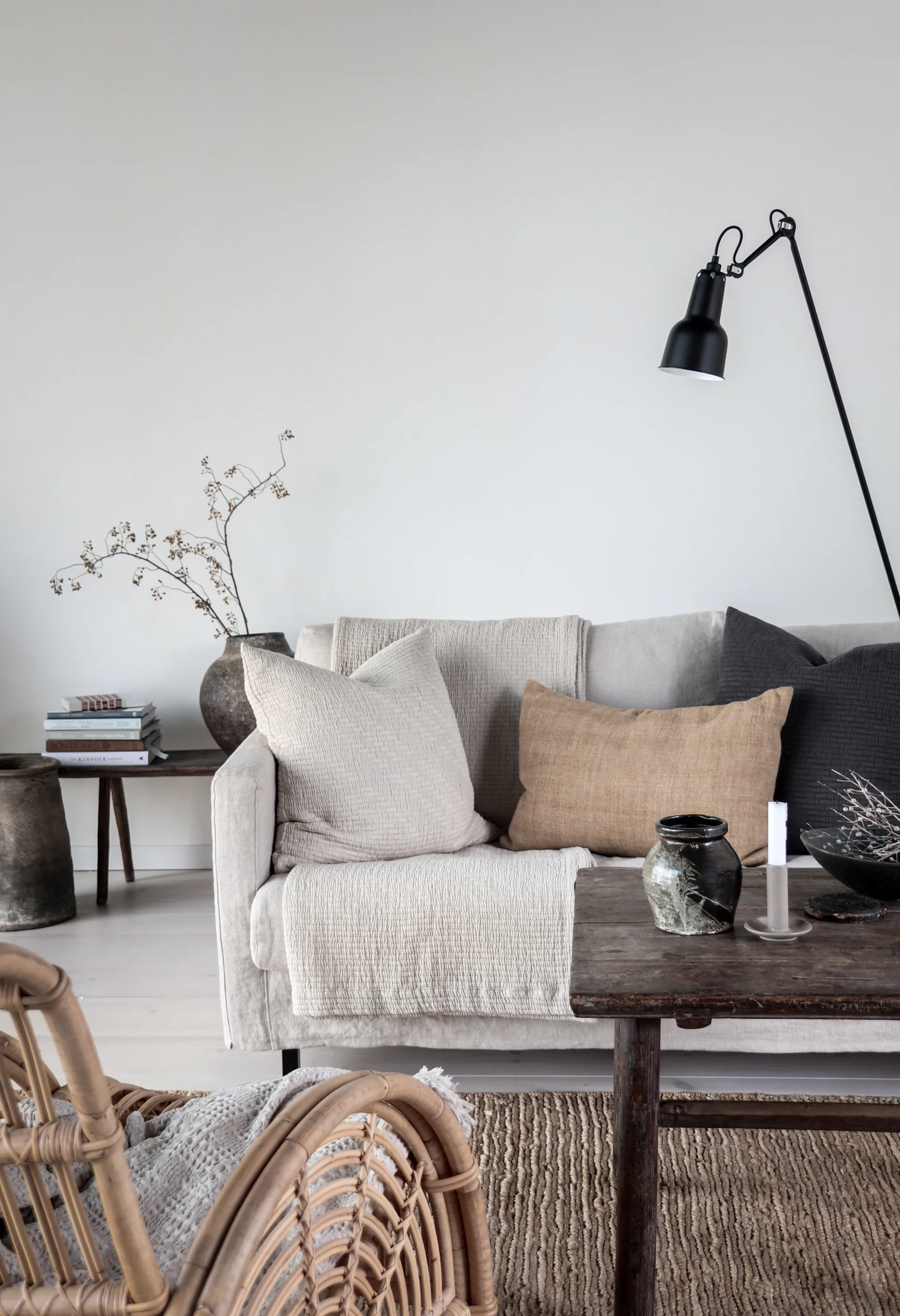 Brick sengeteppe 140 x 200 cm, Sand Tell Me More