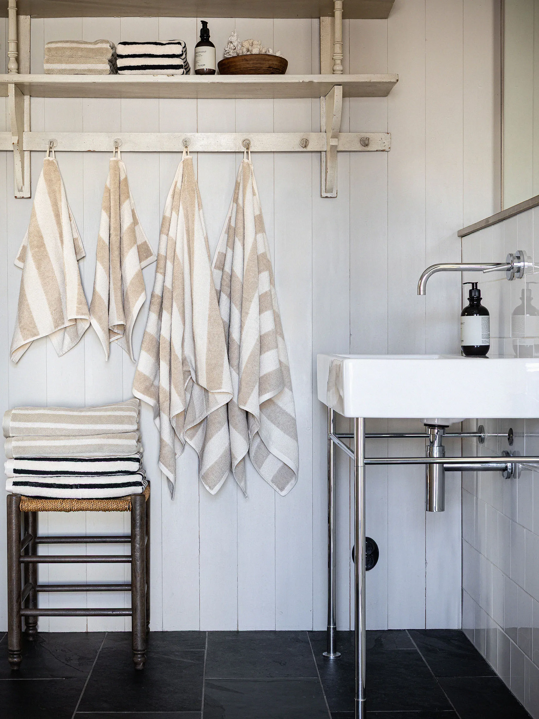 Cleo badehåndkle 70x140 cm, Beige Tell Me More