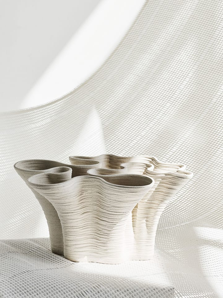 Fiordo vase small, Offwhite Tell Me More