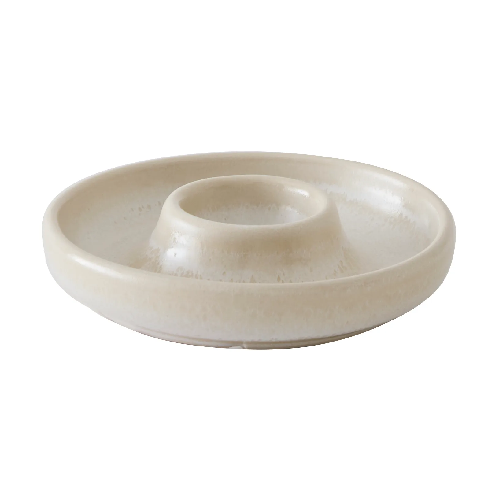 Granada eggeglass Ø12 cm, Cremevit-beige Tell Me More