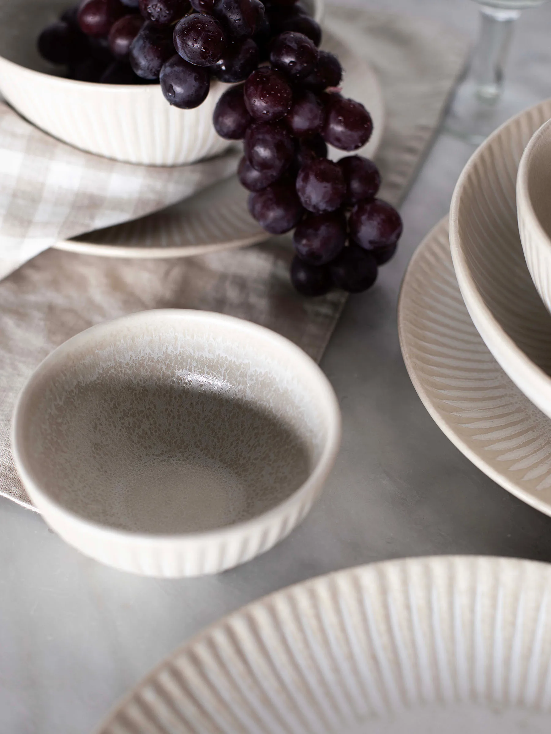 Granada skål mini Ø11 cm, Cremehvit-beige Tell Me More