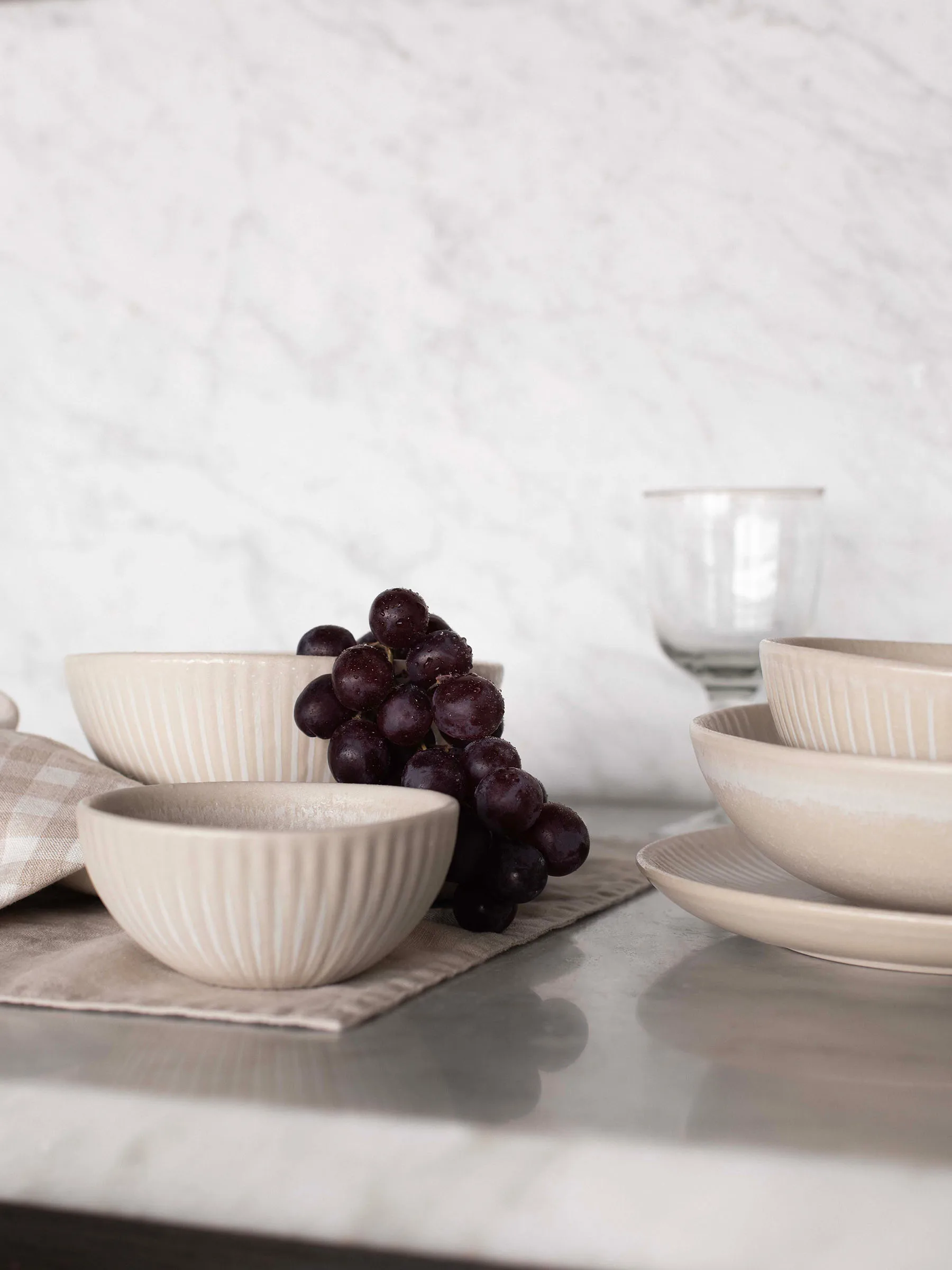 Granada skål mini Ø11 cm, Cremehvit-beige Tell Me More