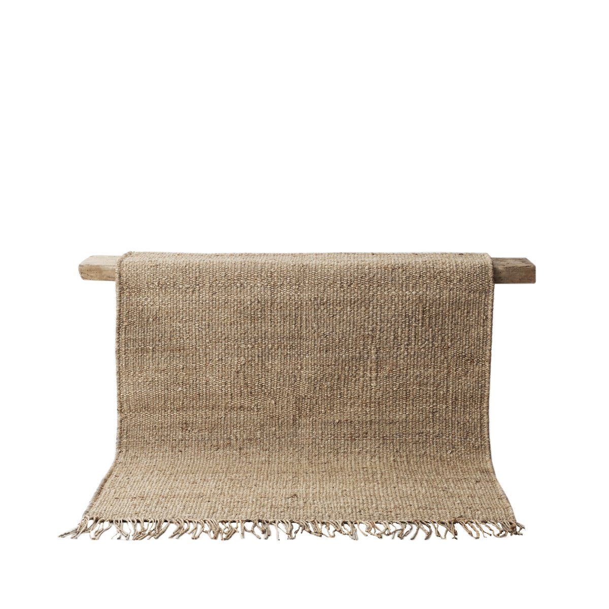 Tell Me More Hemp gulvteppe natur 140x200 cm | Skandinavisk Design | Bomullstepper & Filleryer | Beige