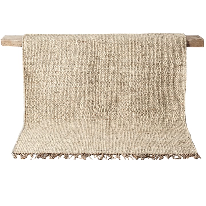 Hemp teppe bleached (beige) - 140x200 cm - Tell Me More