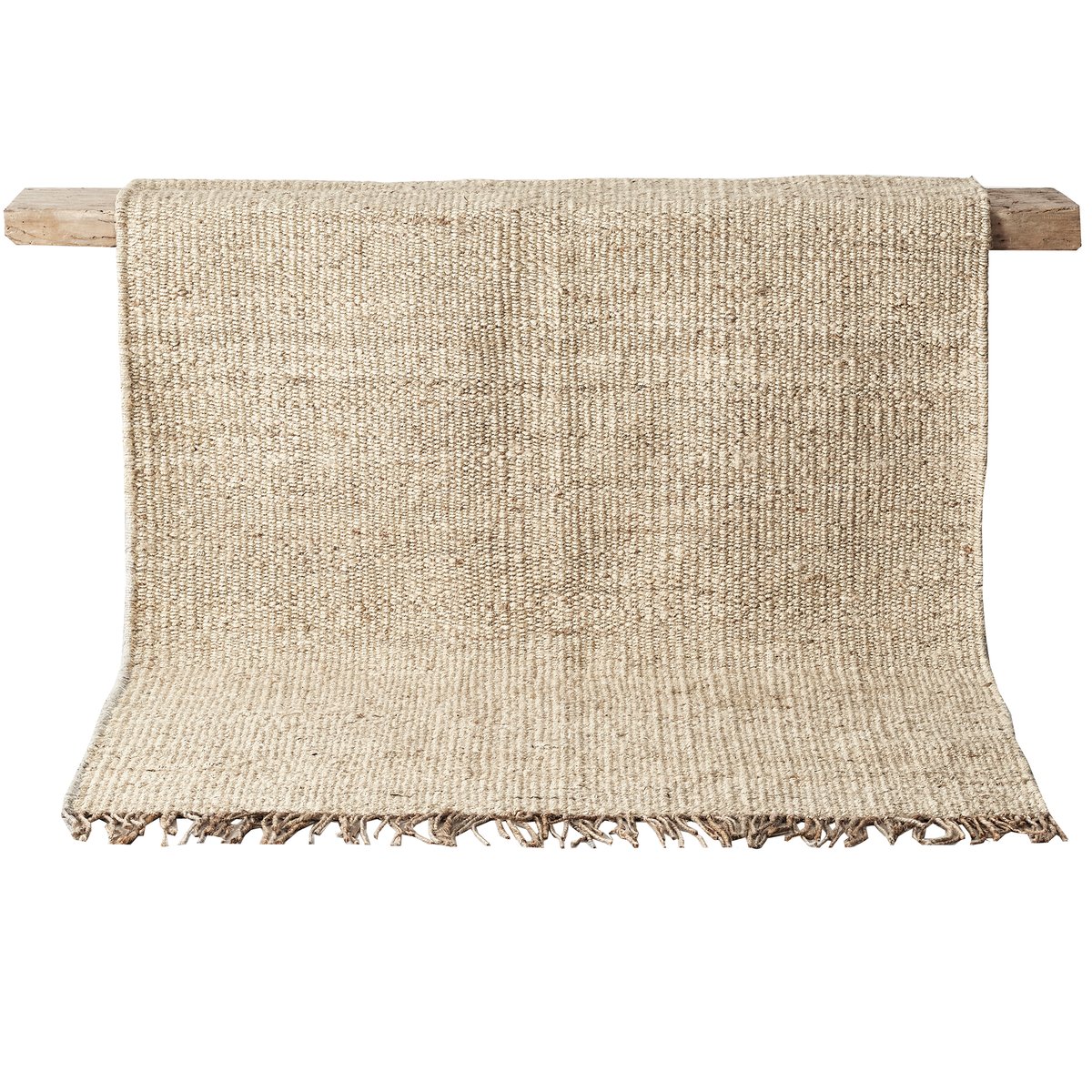 Bilde av Tell Me More Hemp teppe bleached (beige) 140x200 cm