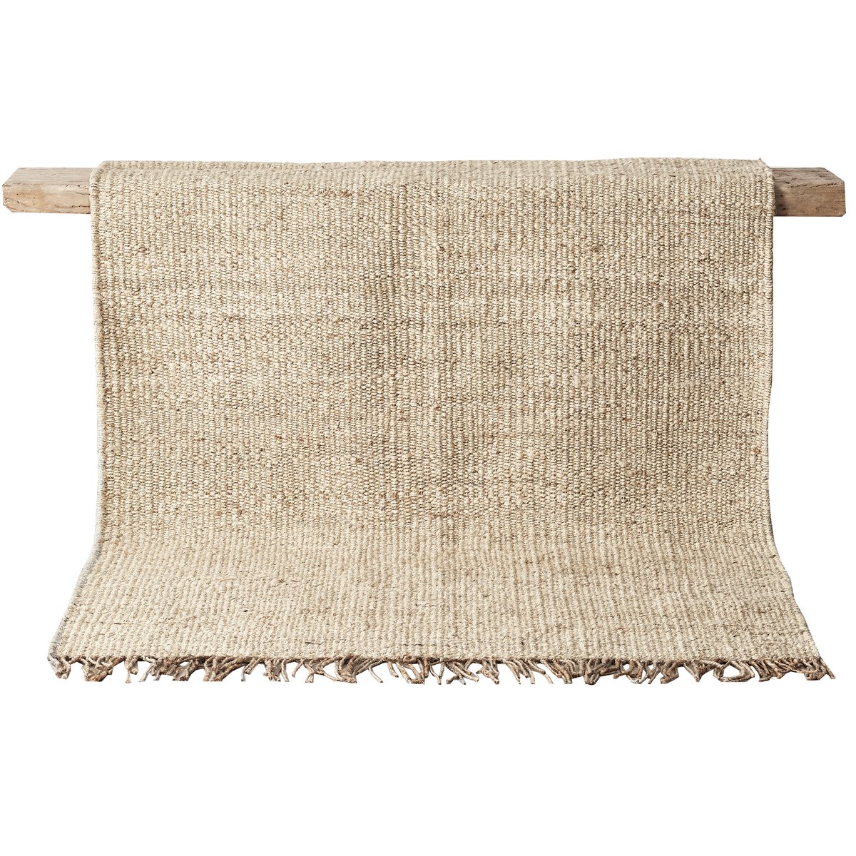 Bilde av Tell Me More Hemp teppe bleached (beige) 200x300 cm