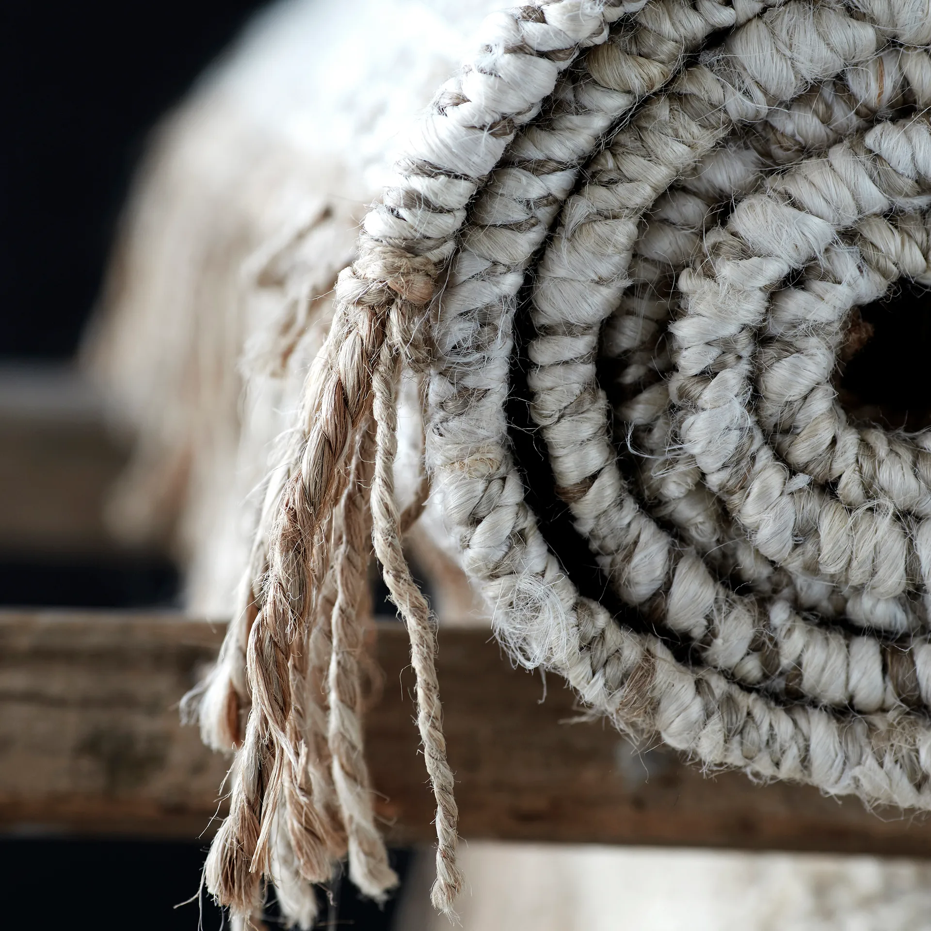 Hemp teppe natur-hvit, 80x150 cm Tell Me More