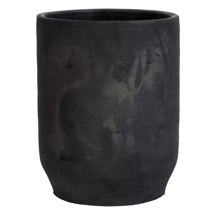Hero krukke cylinder Ø19 cm, Svart Tell Me More