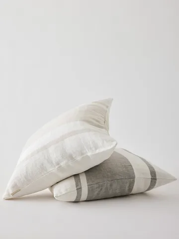 Jules putetrekk - Green stripe, 50x50 cm - Tell Me More