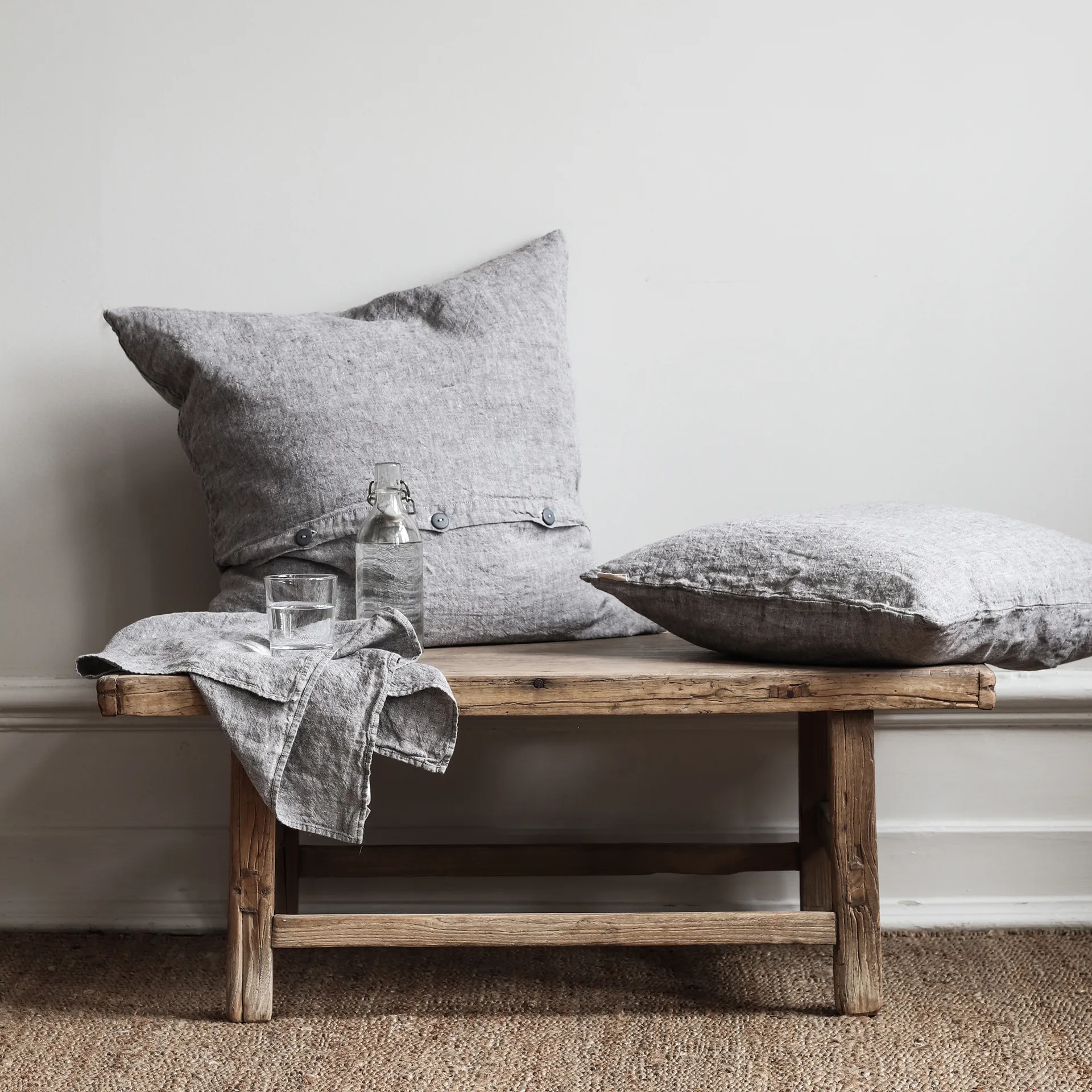 Julian kjøkkenhåndkle 57x80 cm, Grå Tell Me More