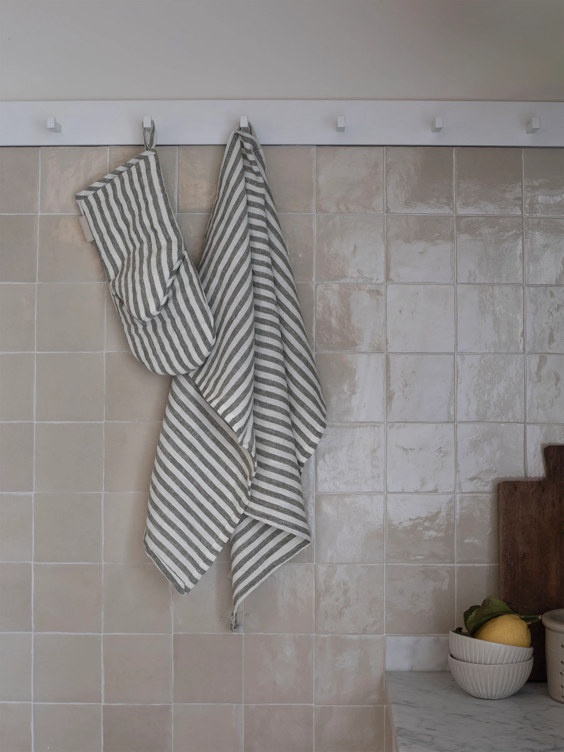 Leon kjøkkenhåndkle 50 x 70 cm, Seagrass Tell Me More