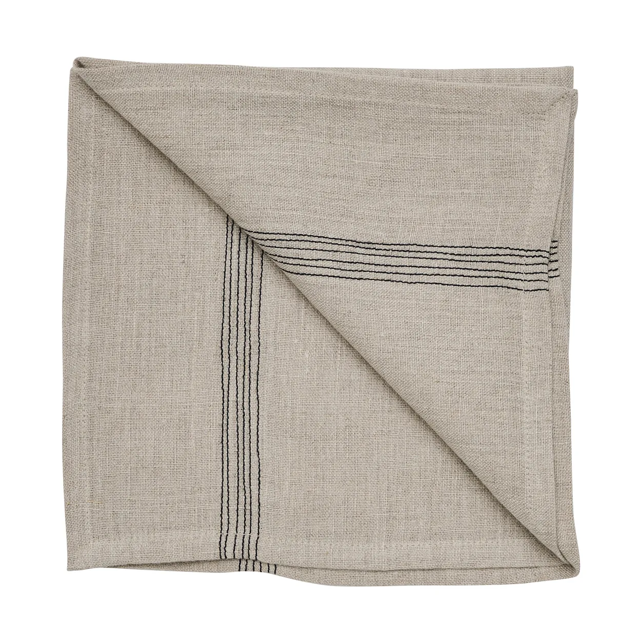 Tell Me More Livia linserviett 45x45 cm Beige | Skandinavisk Design | Tøyservietter | Beige