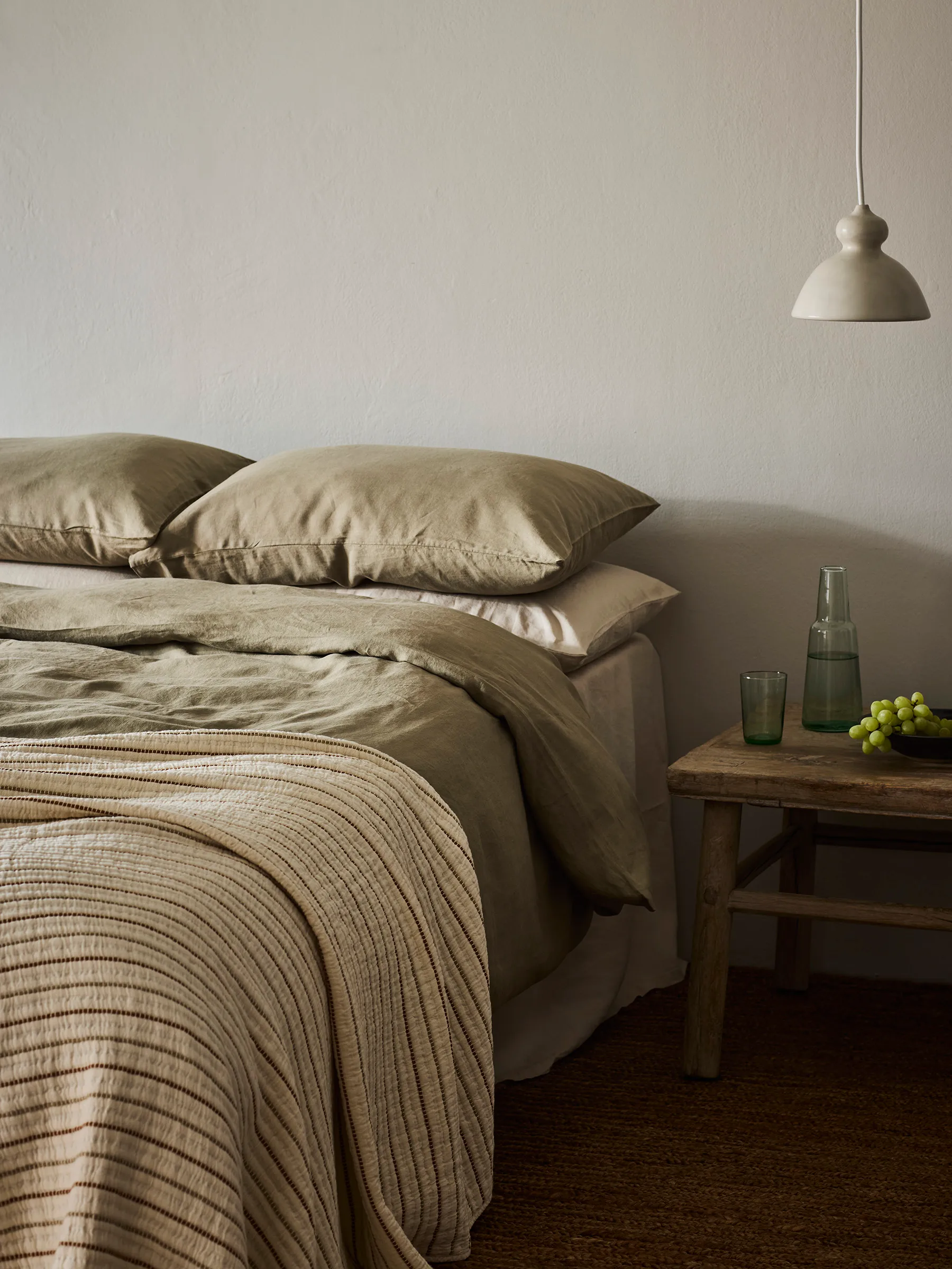 Lola sengeteppe 140x200 cm, Off-white Tell Me More