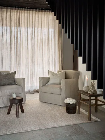 Nelson ullteppe - Beige-Offwhite, 170x240 cm - Tell Me More