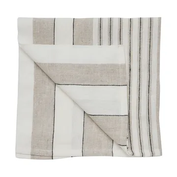 Noah linneserviett 50x50 cm - Beige stripe - Tell Me More
