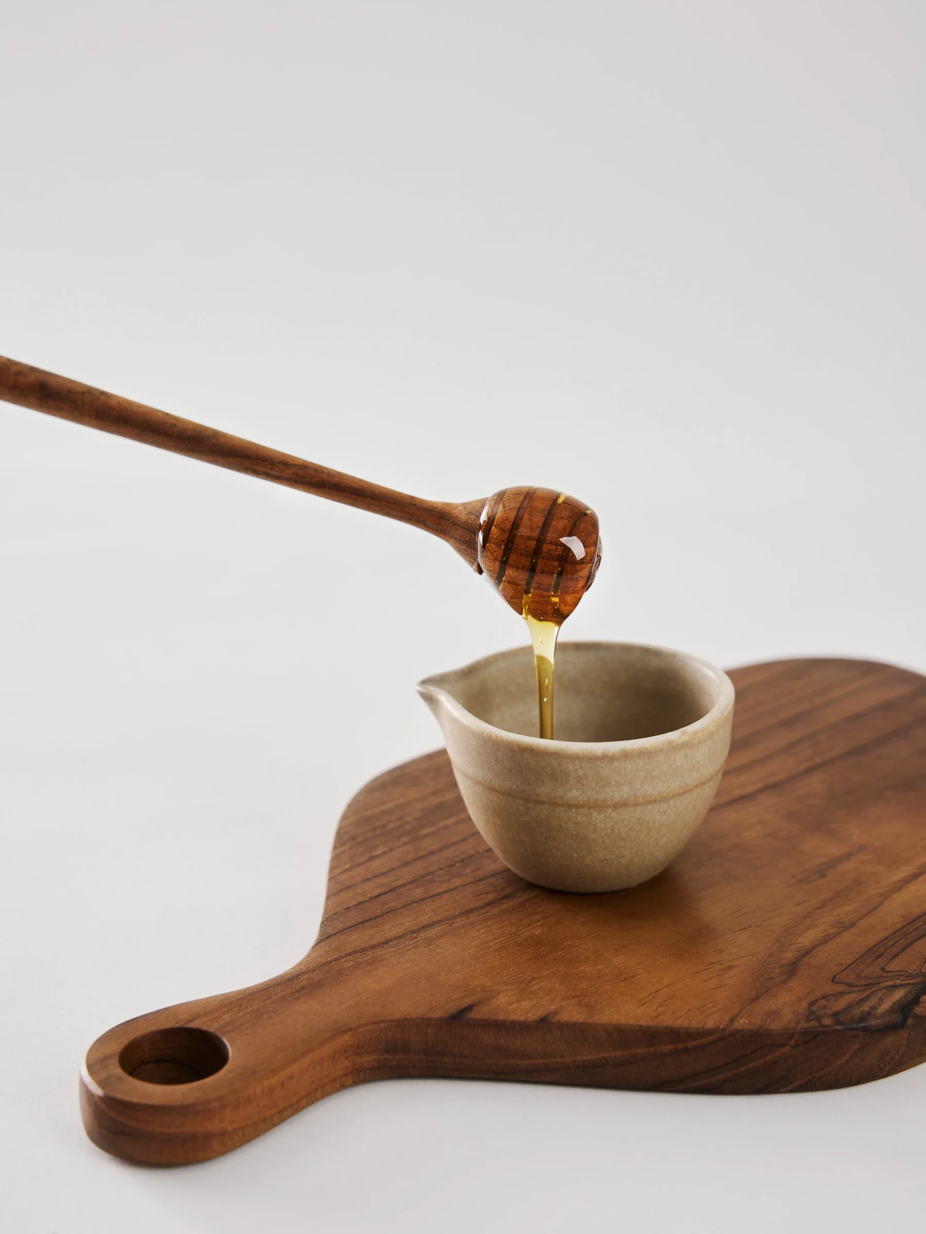 Teak honningskje, Brun Tell Me More