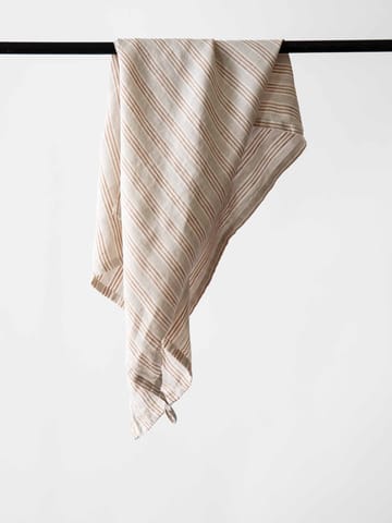 Tell me more kjøkkenhåndkle lin 50 x 70 cm - Hazelnut stripe - Tell Me More