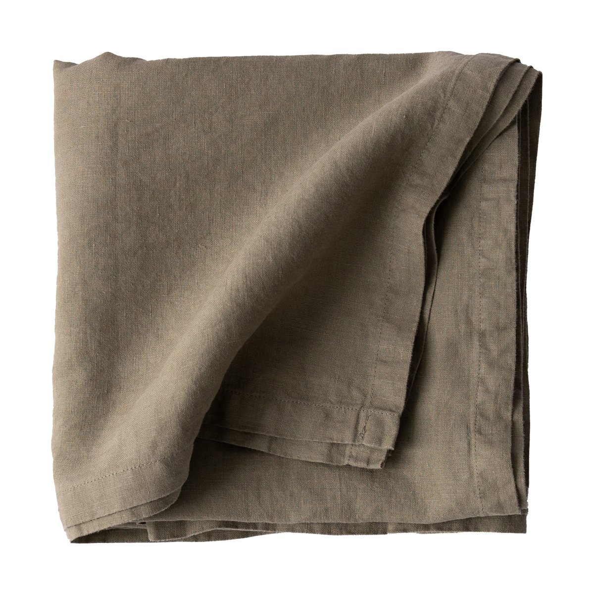 Tell Me More linduk 145 x 145 cm Olive | Skandinavisk Design | Duker | Grønn