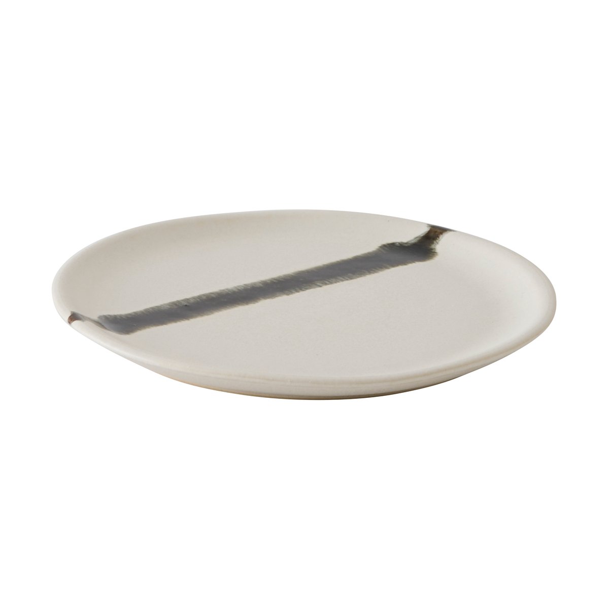 Tell Me More - Toledo asjett 17,5 cm hvit/svart/grønn