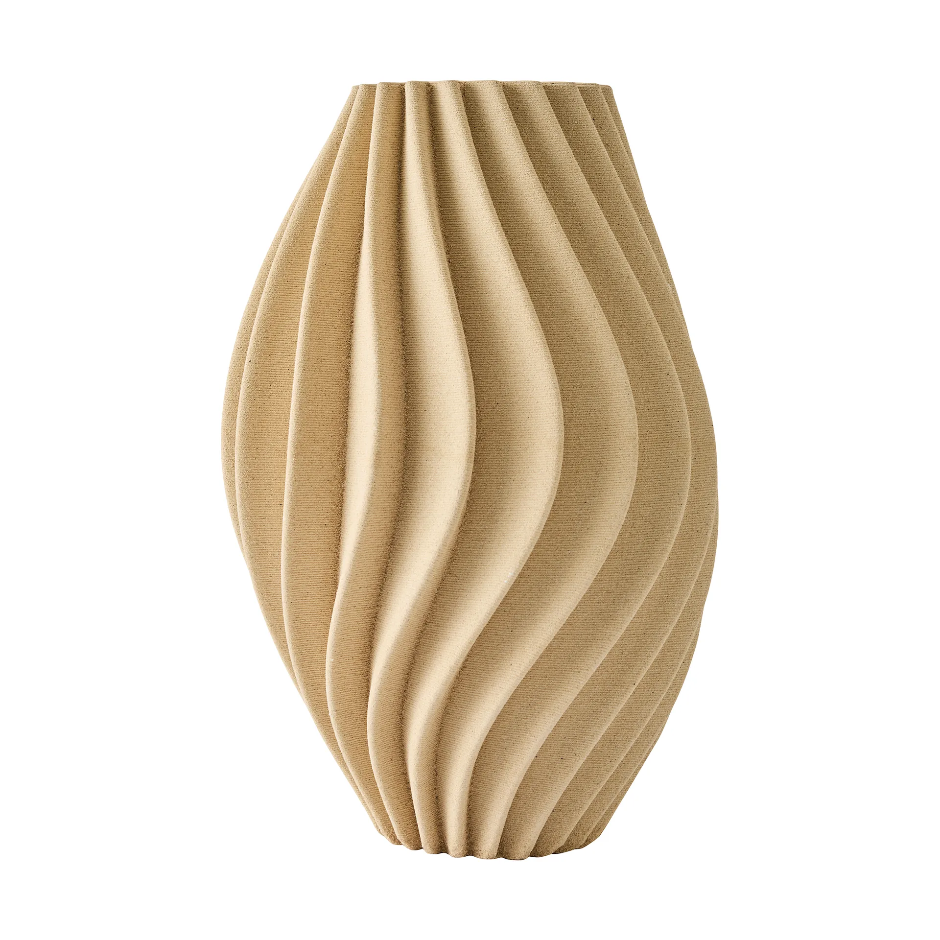 Vento vase, Sand, liten 32 cm Tell Me More