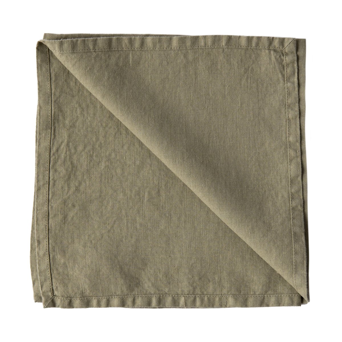 Tell Me More - Serviett 45x45 cm olive