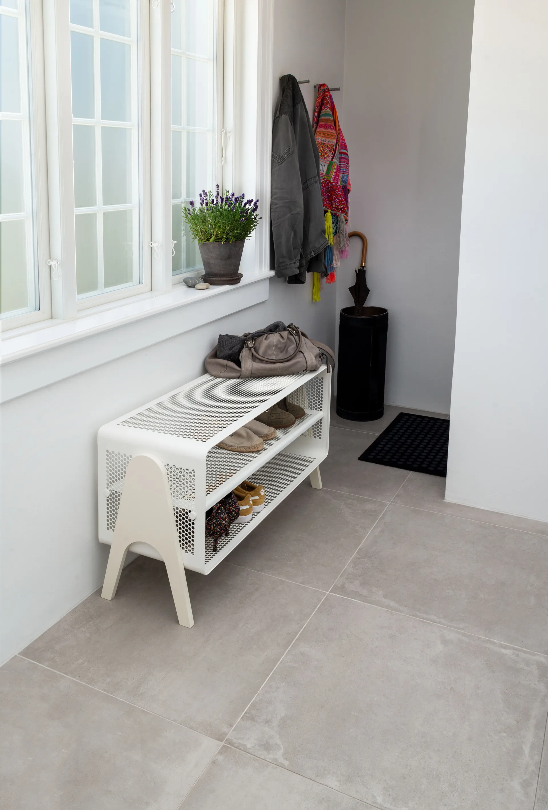 Dot dørmatte, Black, 40 x 60 cm tica copenhagen