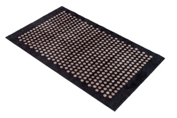 Dot dørmatte - Black-sand, 60 x 90 cm - tica copenhagen