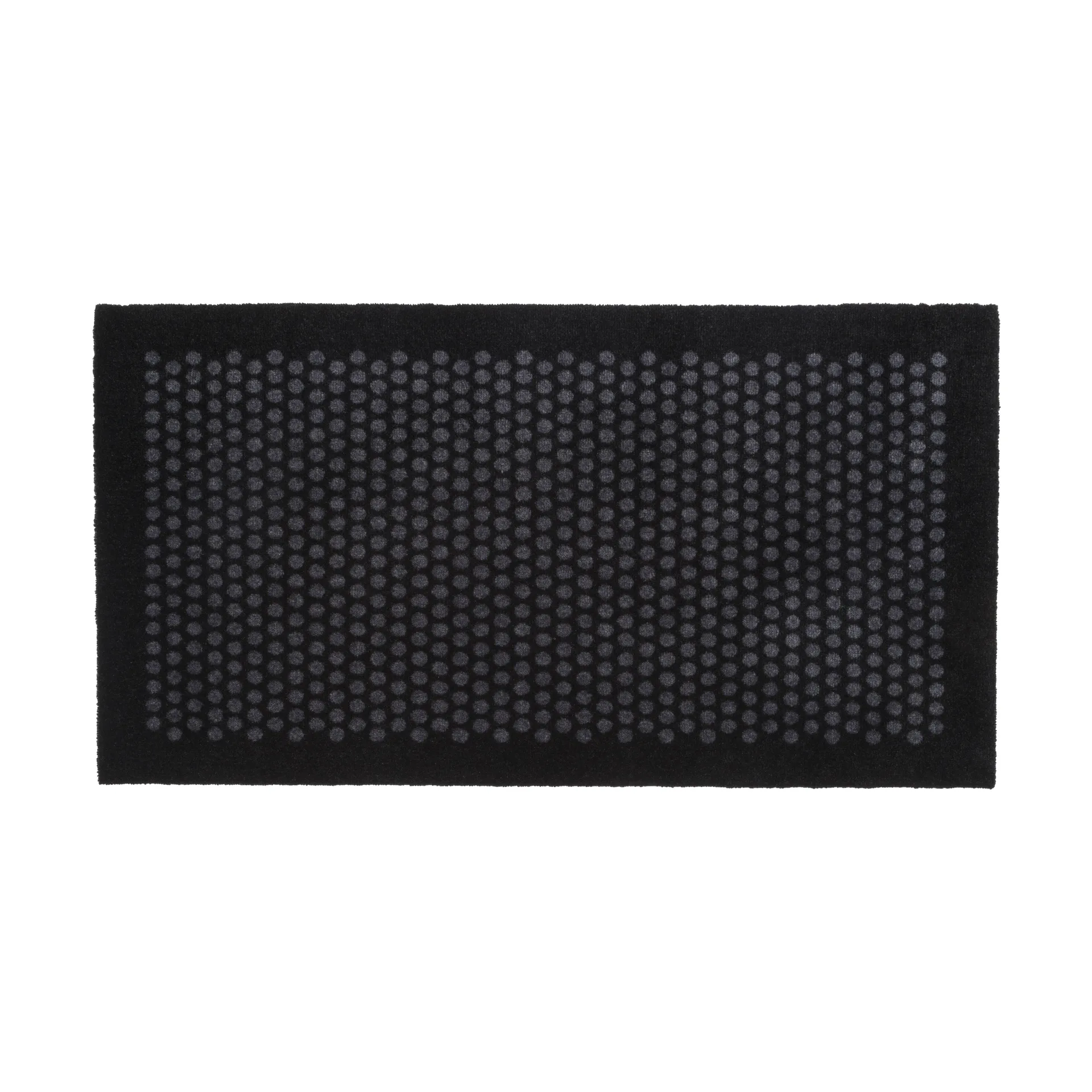 Dots entréteppe, Black, 67 x 120 cm tica copenhagen