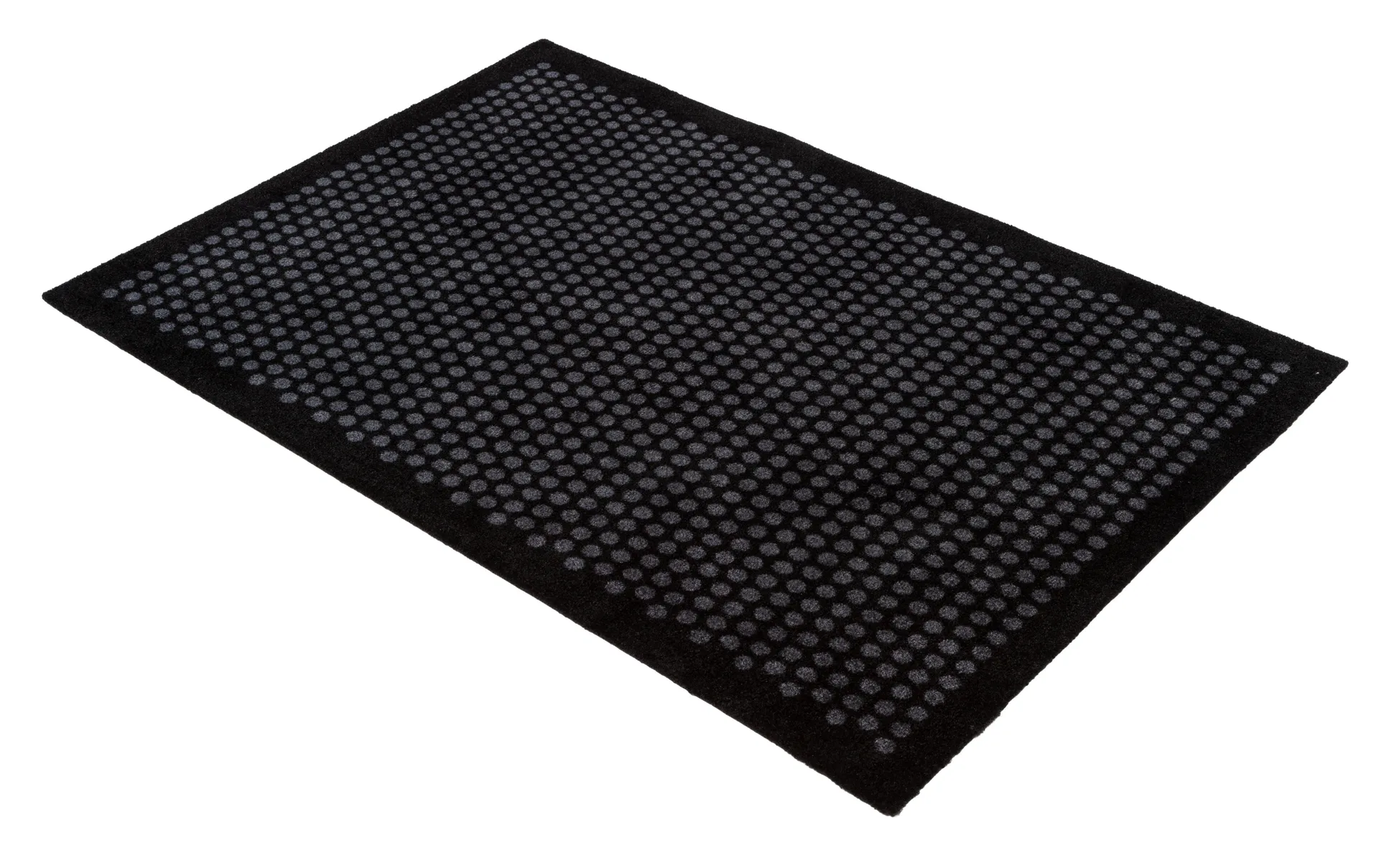 Dots entréteppe, Black, 90 x 130 cm tica copenhagen